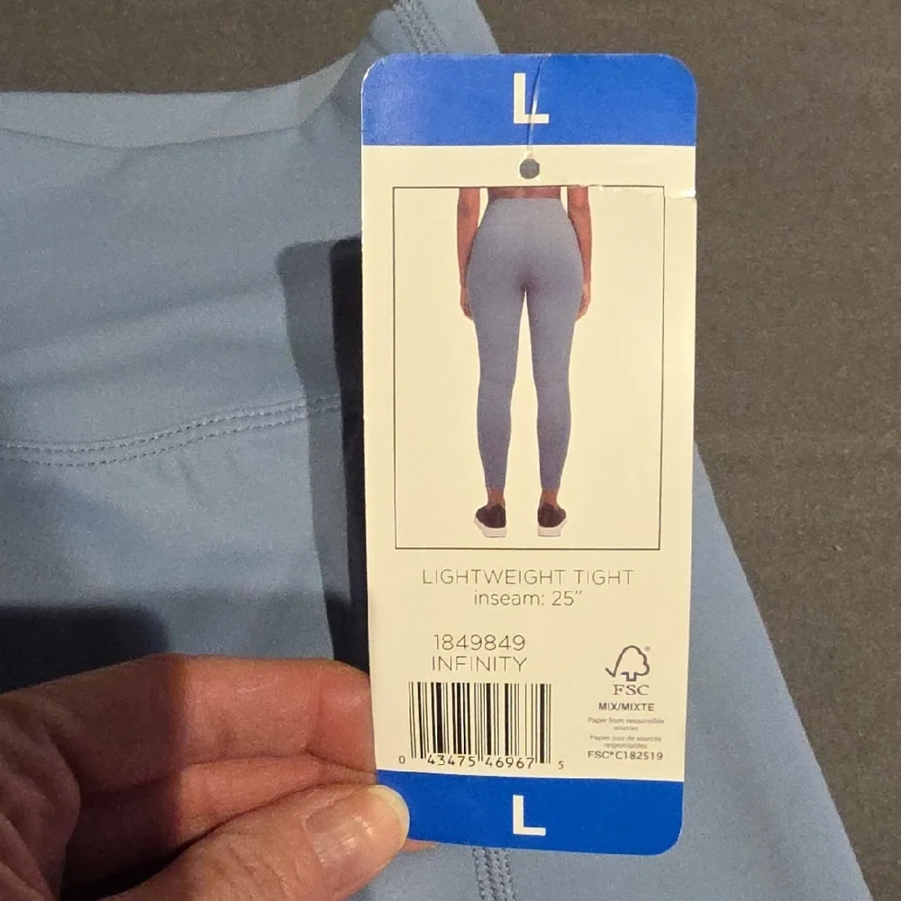 Danskin Women's Light Blue Leggings NWT